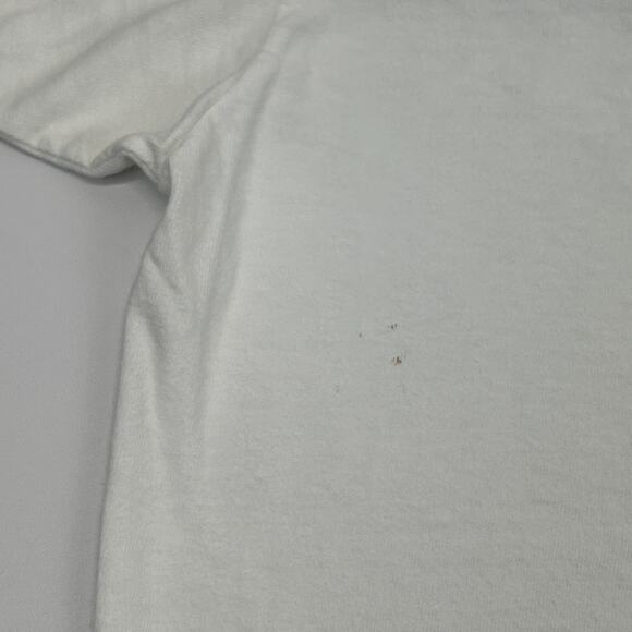 Vintage Prathers Tavern Cardiff Wales T Shirt Mens L Large White 90s Welsh USA - Picture 7 of 15